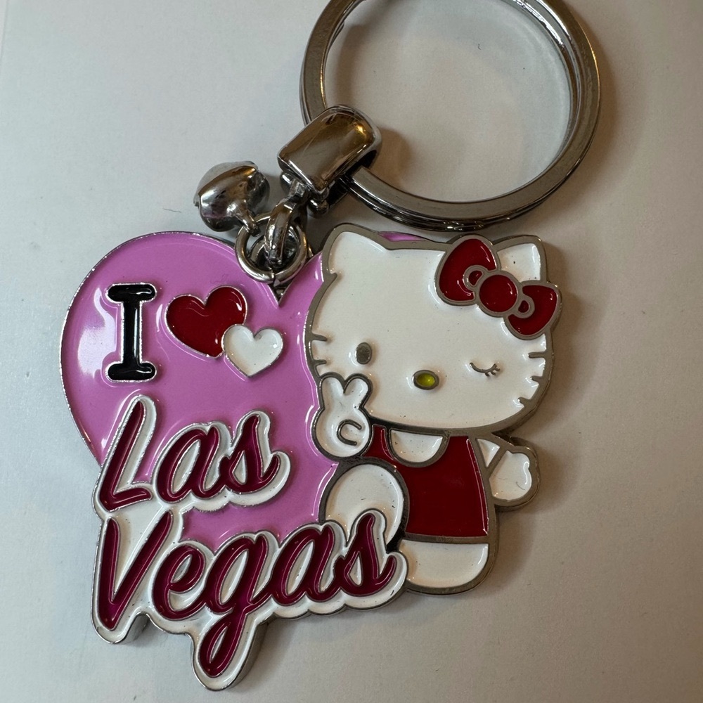 Hello Kitty Las Vegas Keychain